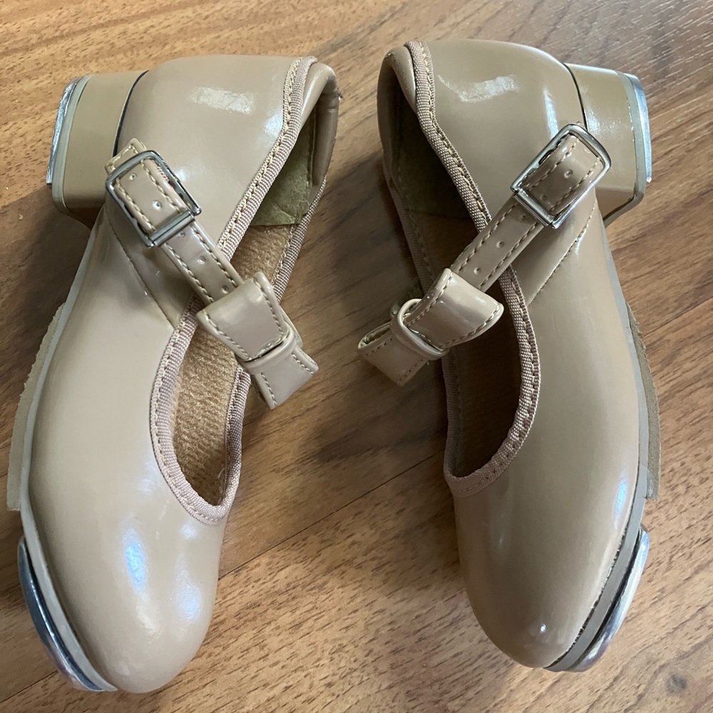 Weissman nude toddler tap shoes 8.5